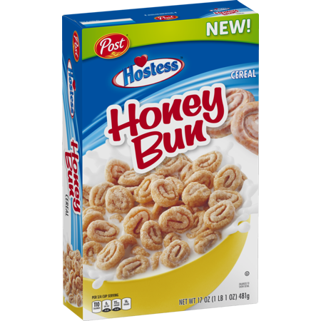 Hostess Honey Bun Cereal  Cinnamon Roll