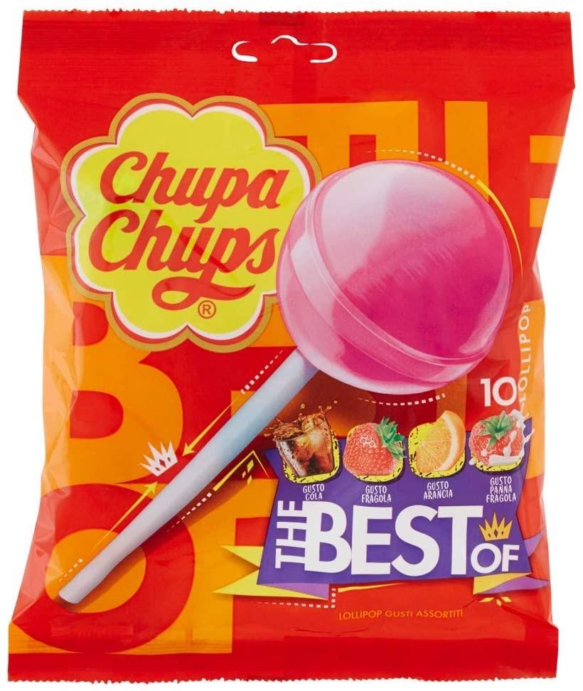 Chupa Chups Assorted Fruits Flavors Re-bag 10 Units. – Amigo Foods