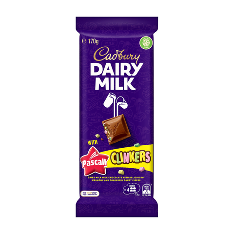 Bulk Cadbury Dairy Milk Clinkers Chocolate Block