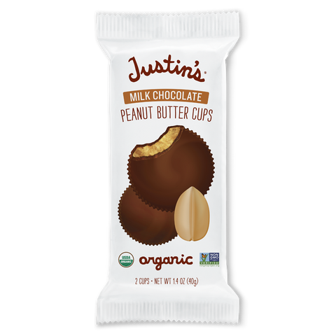 Justin’s 2 Milk Chocolate Peanut Butter Cups