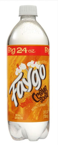 Faygo Creme Soda 24FL OZ