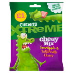 Chewits Xtreme Chewmix Sour Apple & Tutti Fruity