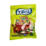 Vidal Two Headed Worms Gummi 100G