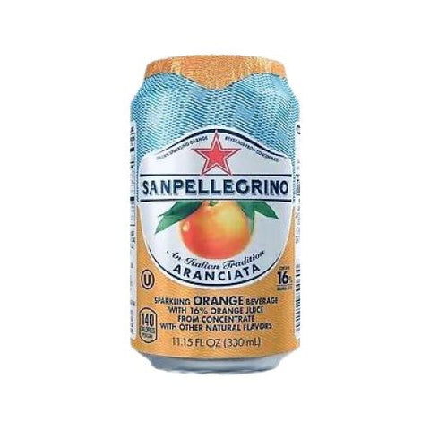 Sanpellegrino Aranciata Sparkling Orange Beverage 330Ml