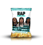 Rap Snacks “Migos” | White Cheddar with a Dab of Ranch Cheese Puffs