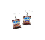 Pop Candy Popcorn Snickers Earing